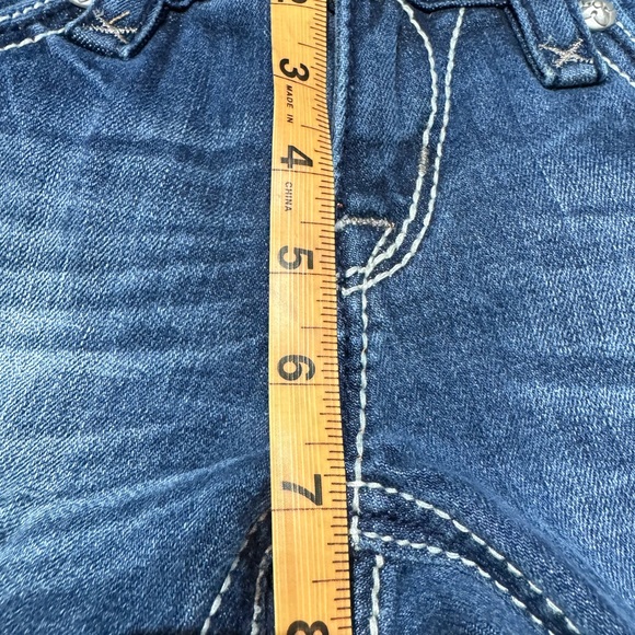 Women’s Rock Revival jeans, size 27, bootcut, stretch denim, factory distressed - Picture 7 of 9